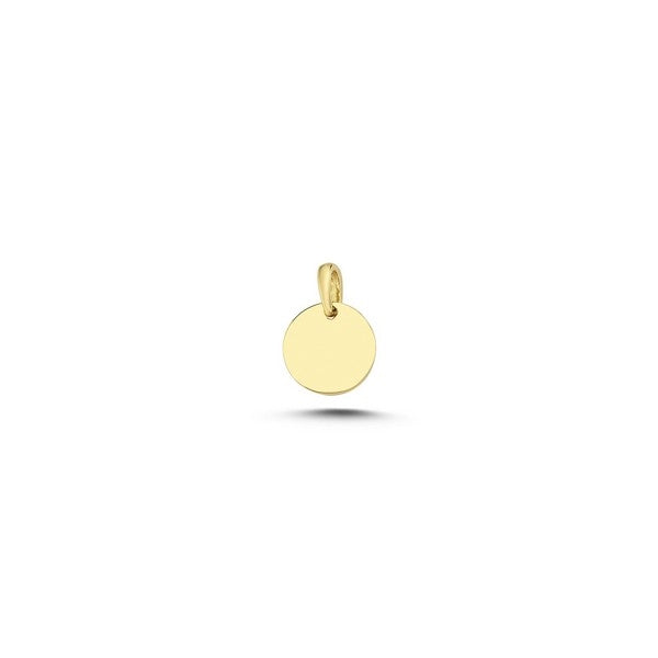 Melfia coin vedhæng i 14 karat guld